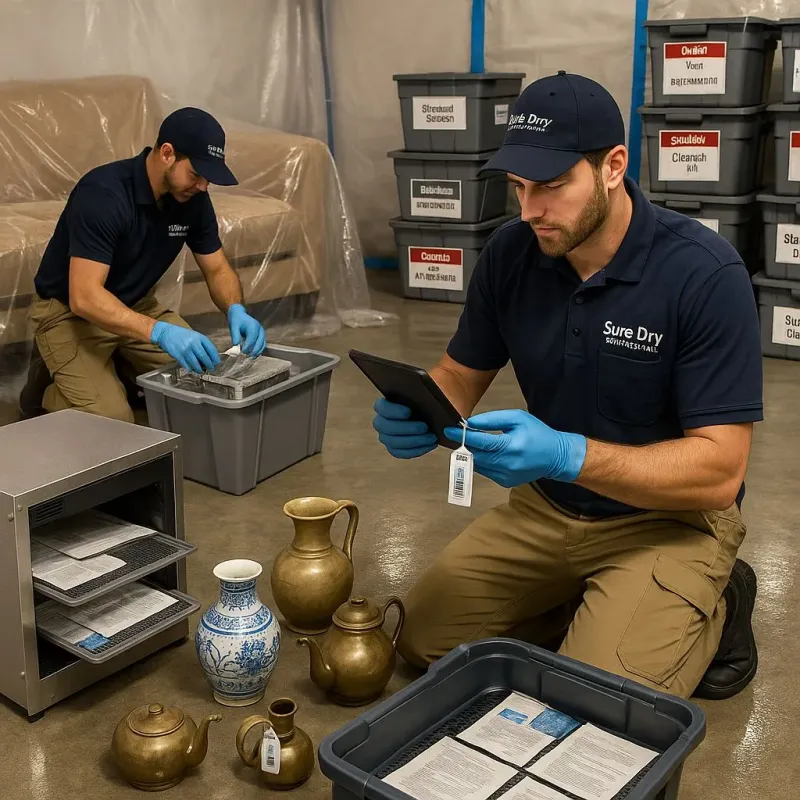 Content Protection and Restoration process in Lavon, TX