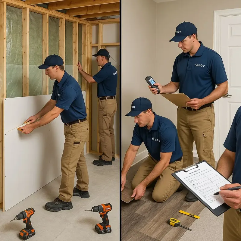 Repairs and Reconstruction process in Lavon, TX